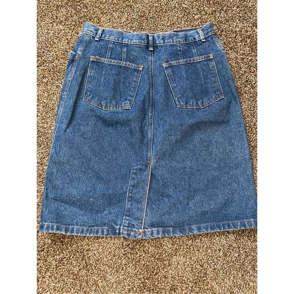 Work force gap Jean skirt - Picture 4 of 7